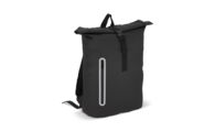 TP-LT95357 zwart _ PU-gecoated rolltop rugzak 20l
