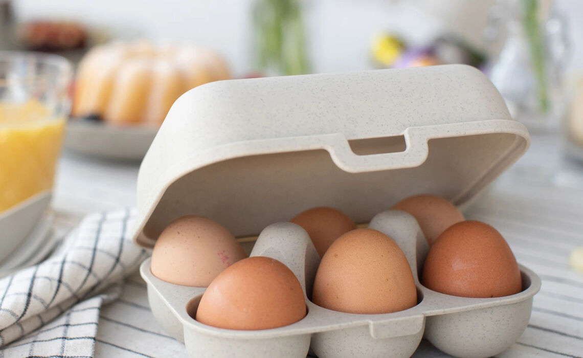 KO-7186701 desert sand Eierdoos 6 stuks ash grey sfeer