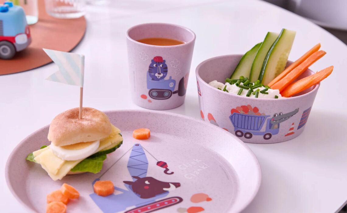 KO-8339747 Kinderservies bouw sfeer