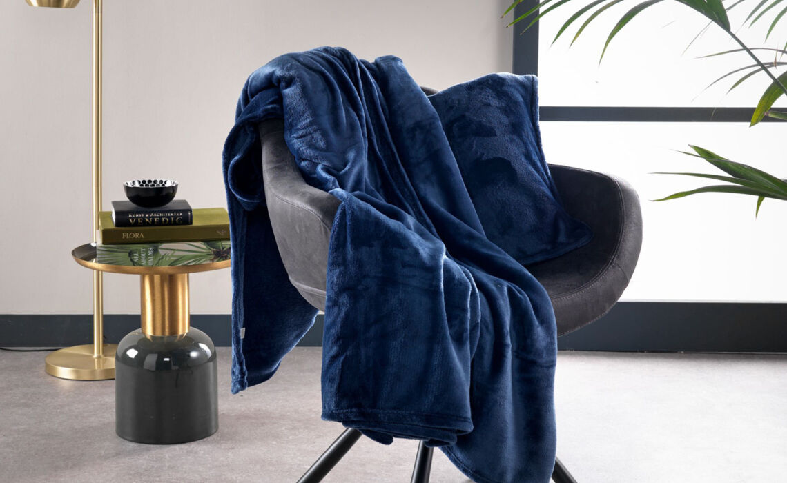 Plaid Billy blauw