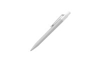 PR-127222 zilver_ Balpen mat duokleur