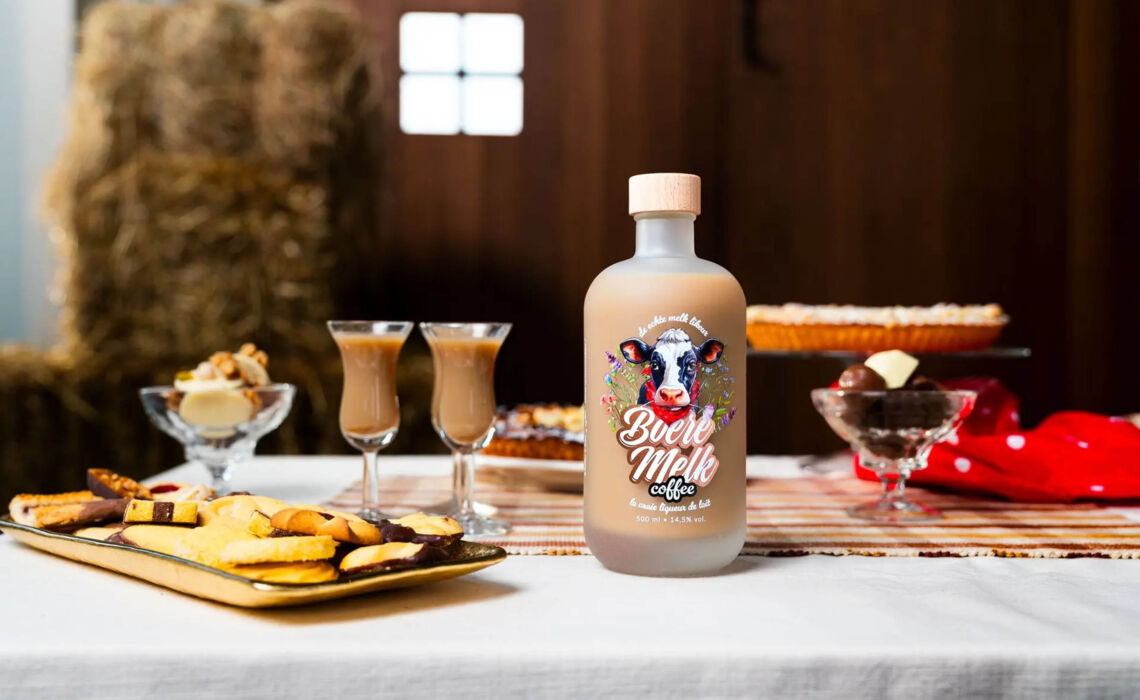 SK-BM50ML original Boerenmelk Likeur 50ml sfeer