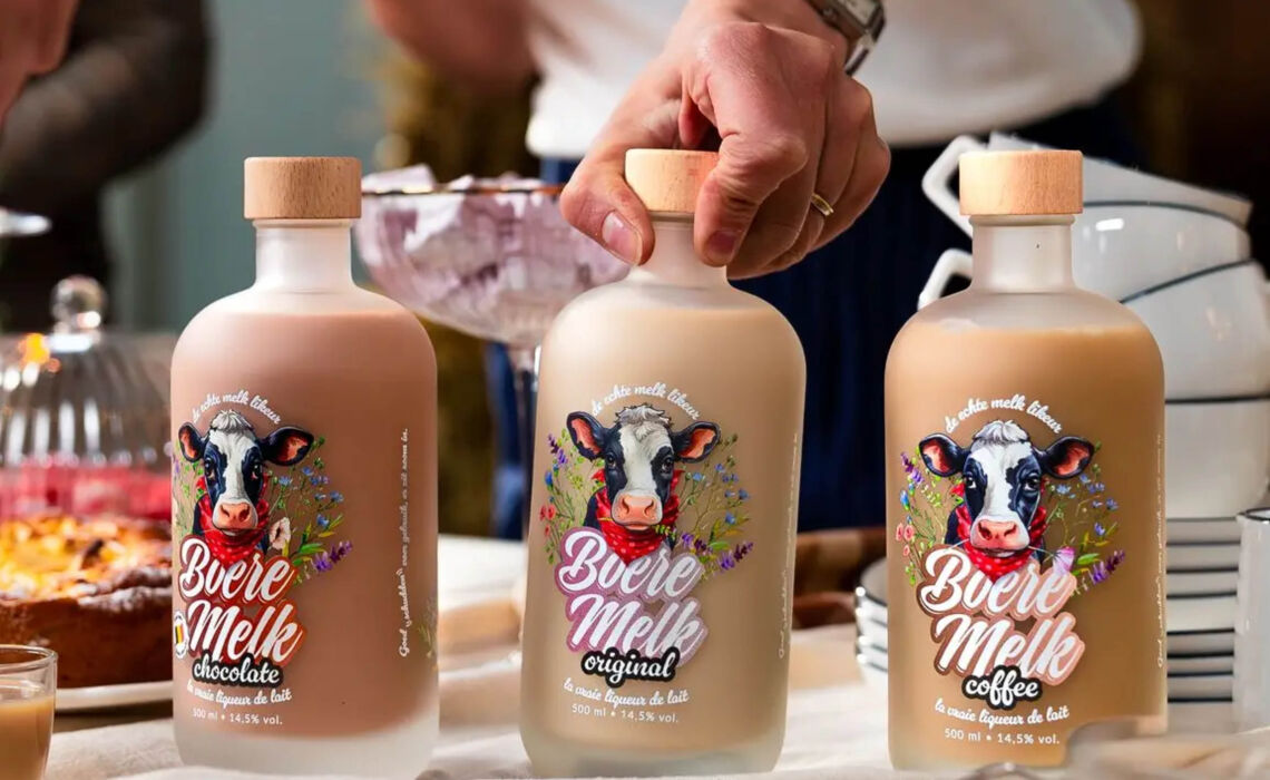 SK-BM150ML original Boerenmelk Likeur 150ml sfeer