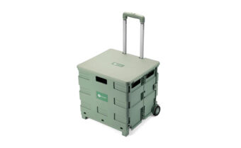 BBY-8720297743092_ Boodschappentrolley 50 liter met deksel groen