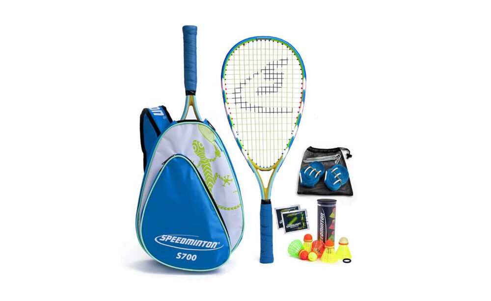 Speedminton S700 Raquette – Aluminium Trempé, Mega Power Zone, 178g, 58cm, 12kp – Crossminton Loisir, Débutant Et Sportif Occasionnel