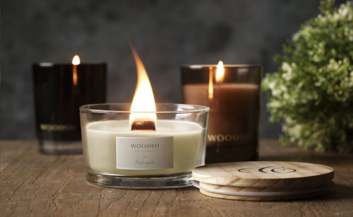 CL-1789.10 Wooosh Flame kaars sfeer