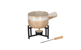 TG-25531 Fondue set beige hoofd