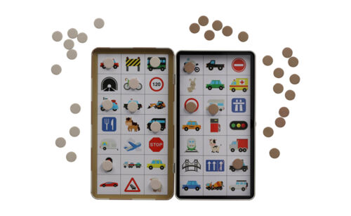 TG-13143 Magneet Reisspel Bingo sfeer