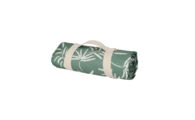 TG-25421_ Picknickkleed palmbomen print groen