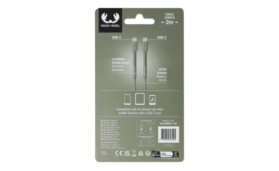 TP-LT49409 groen Fresh 'Rebel kabel 2 meter sfeer1