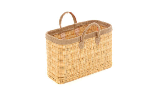 AG-TAS7007_ Rieten tas met jute