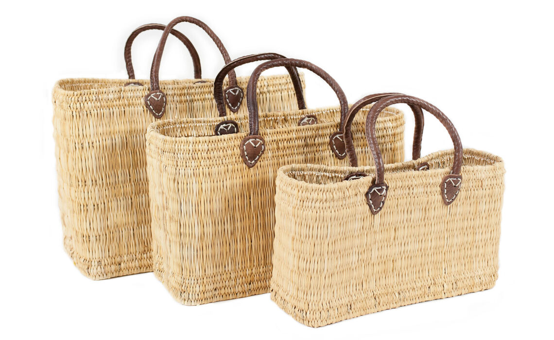 AG-TAS325SA Rieten tas sfeer