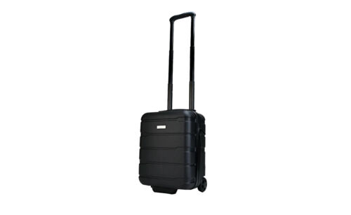 PP-8782ZW Trolley travelcase zwart hoofd