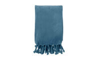 RG-DDL0912301307 blauw_ Fleece plaid Florijn