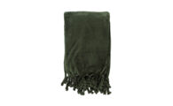 RG-DDL0912301307 donkergroen_ Fleece plaid Florijn