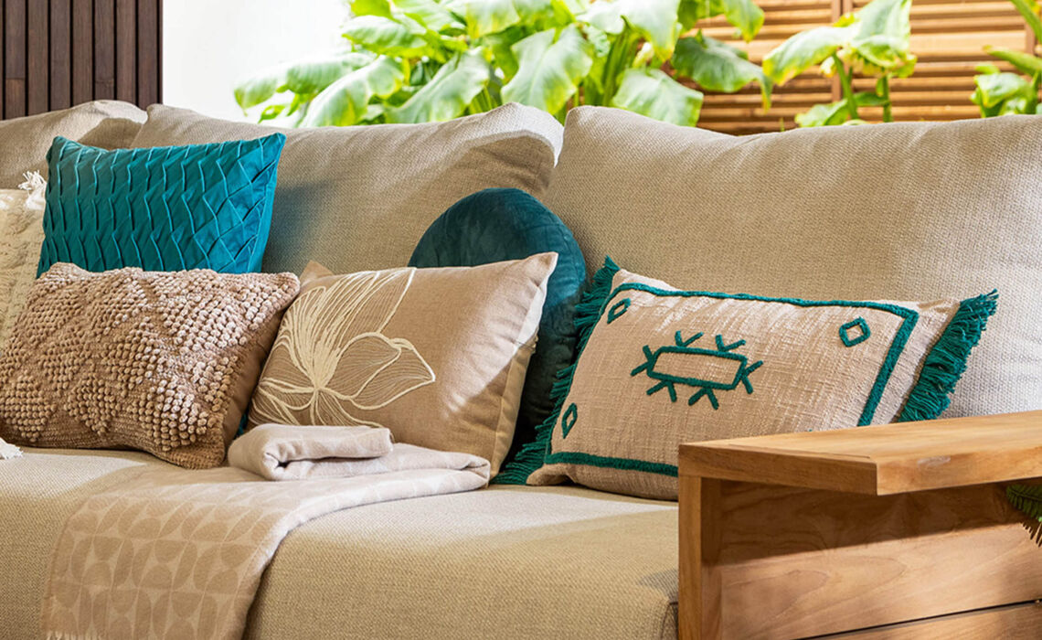 RG-DDL0222302964 licht beige Kussen Elio sfeer