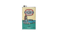 CO-21000 blauwe oldtimer_ Benzine rum caramel likorette