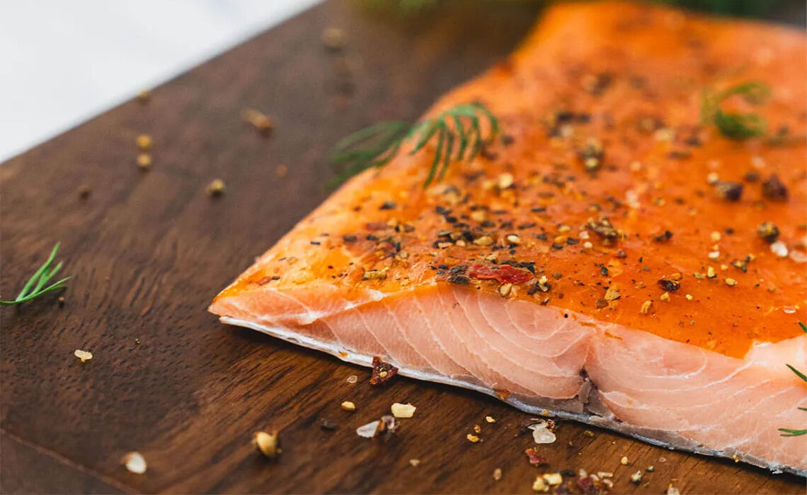 EZ-Warmgerookte zalm 300 Warmgerookte zalm 300 gram SFEER