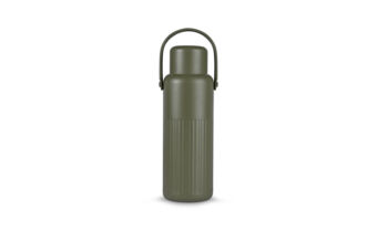 TP- LT52136 groen - Thermosfles Theo 1 liter hoofd