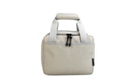 PP-8758 taupe Suede PU koeltas hoofd