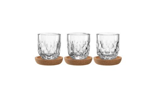 LN-055190_ Espresso glaasjes met onderzetters