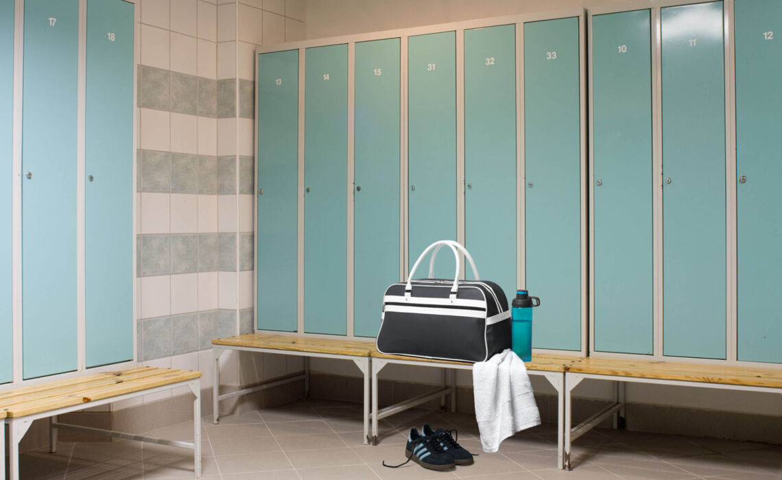 CL-5927.30 blauw Retro weekendtas blauw sfeer