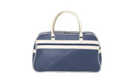 CL-5927.30 blauw_ Retro weekendtas blauw
