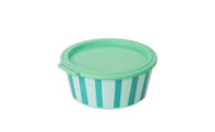 KO-8168 blauw streep_ Bakje Nora 1.3 liter