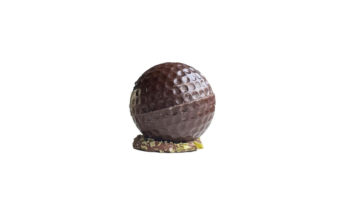MS-Golfballen melk Chocolade golfbal hoofd