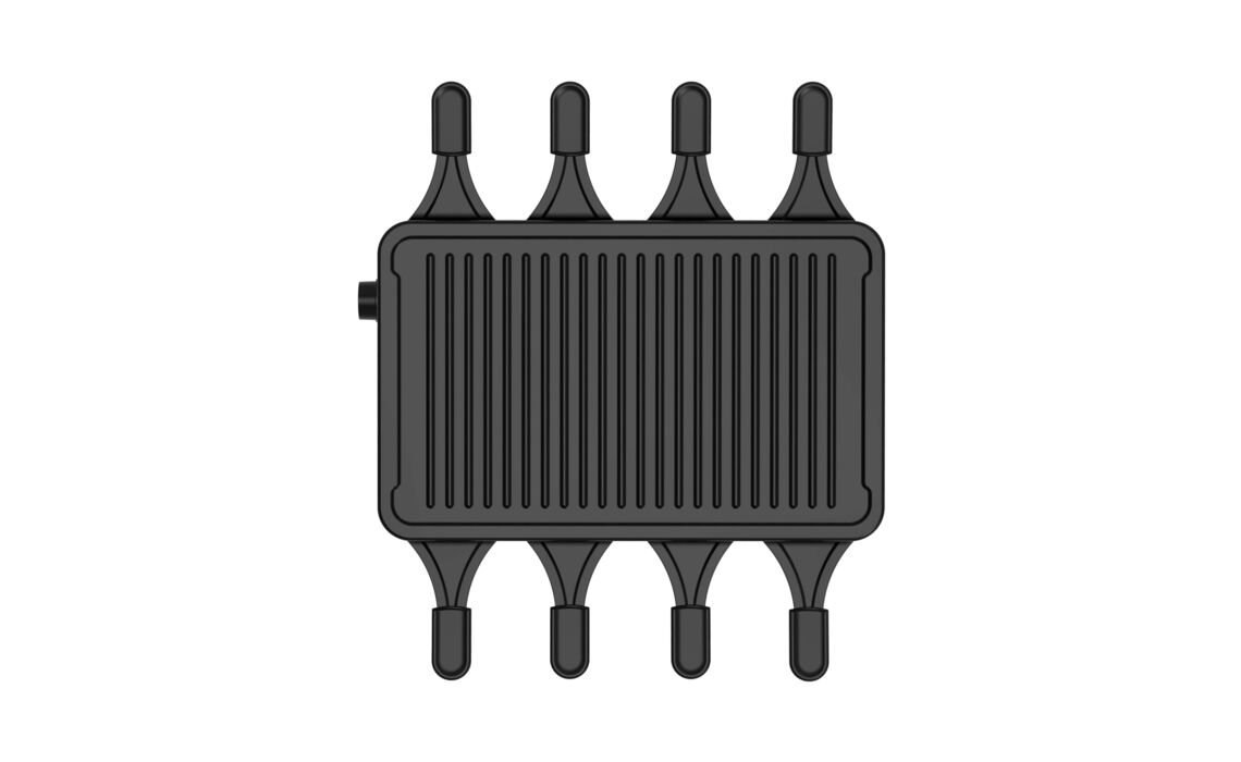 IV-GR803B Gourmetset 8 personen zwart SFEER 2