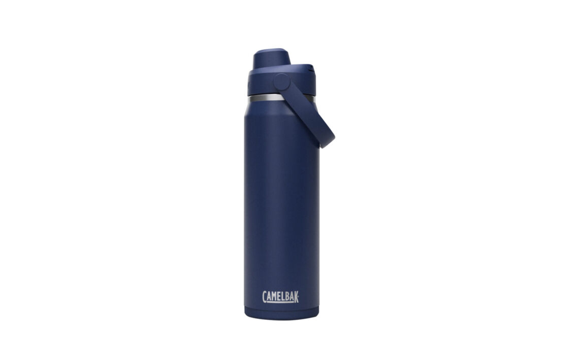 PF-10088980 blauw RVS waterfles met schroefdop hoofd