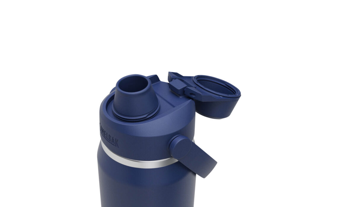 PF-10088980 blauw RVS waterfles met schroefdop sfeer