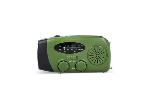 TP-LT95607 groen_ Noodradio met zonne-energie