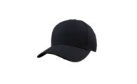 KC-PC100.200_ Katoenen cap zwart