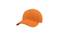 KC-PC100.404_ Katoenen cap oranje