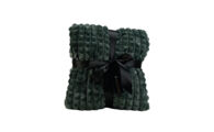 PP-8747 Groen_ Plaid verpakt met strik groen
