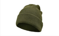 AR-1463-45_ Muts merinowol olijfgroen