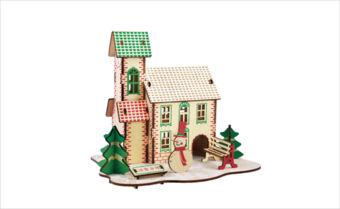 KR-HD05_ Bouwpakket huisje winter