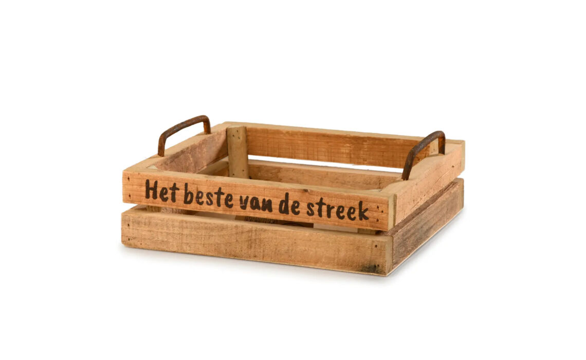 TH-20498_ Houten krat met opschrift klein