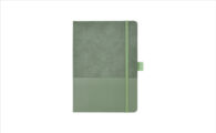 TP- LT92088 groen_ Notitieboek Thermo-leder A5 groen