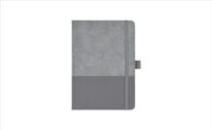 TP- LT92088 grijs_ Notitieboek Thermo-leder A5 grijs