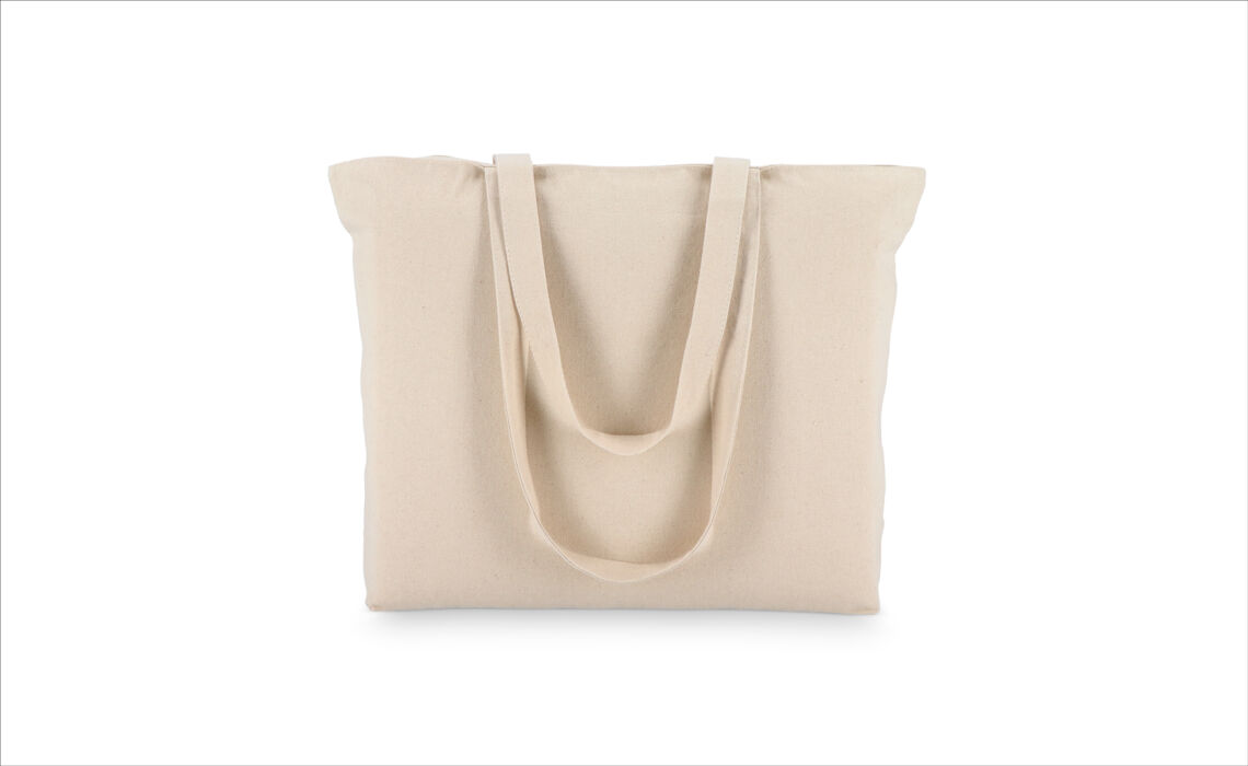 TP- LT95384- Katoen Tote met rits 47x11x35 cm 1