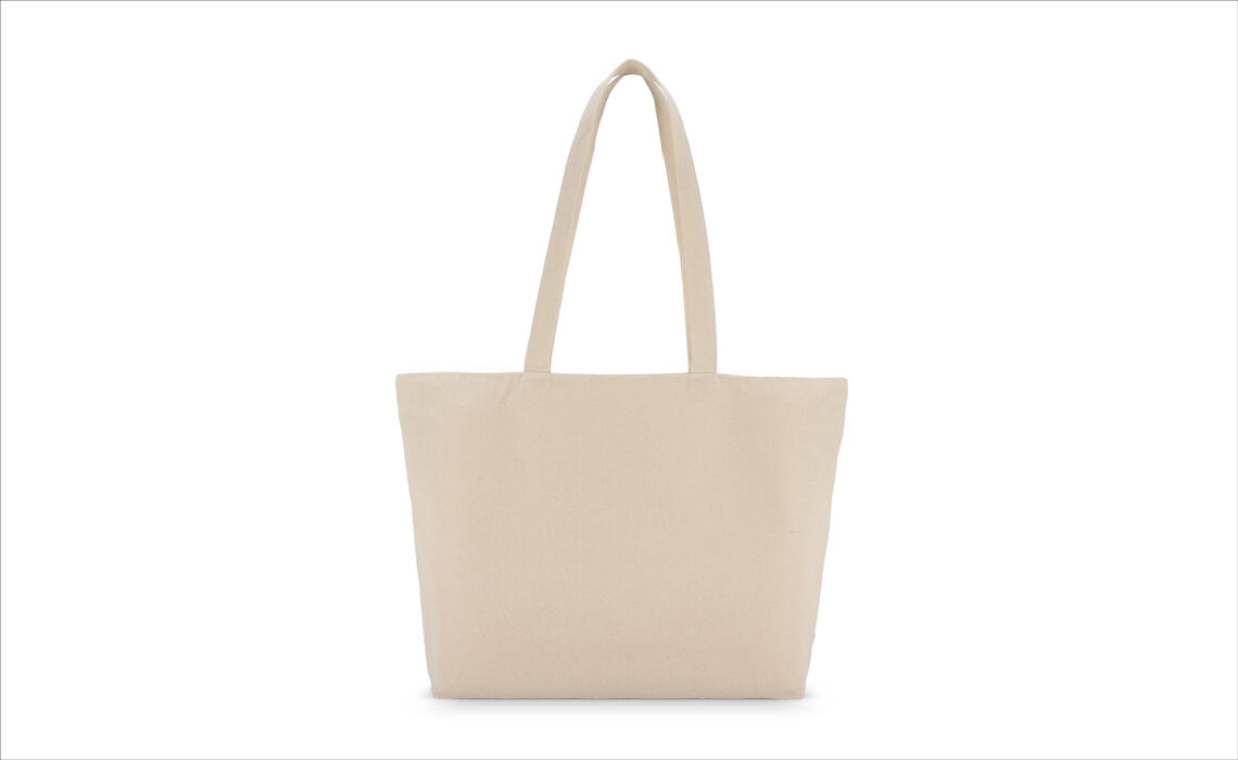 TP- LT95384_ Katoen Tote met rits 47x11x35 cm