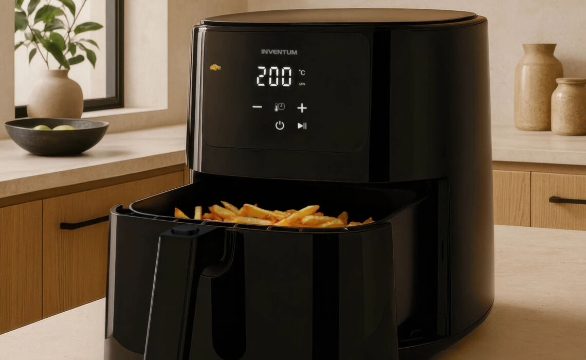 IV0-GF501HLDB-Airfryer 5 liter zwart 1