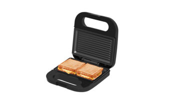 IV-SG750B_ Tosti-ijzer 750 watt zwart