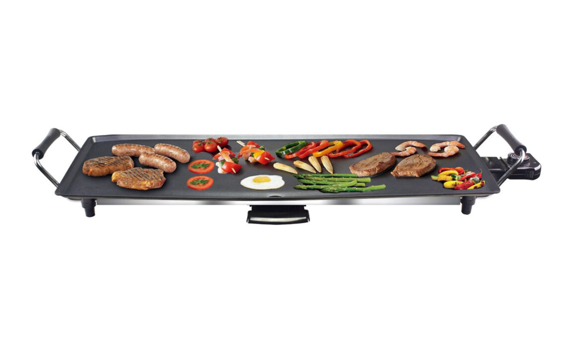 IV-TP700_ Teppanyaki grill 1800 watt zwart
