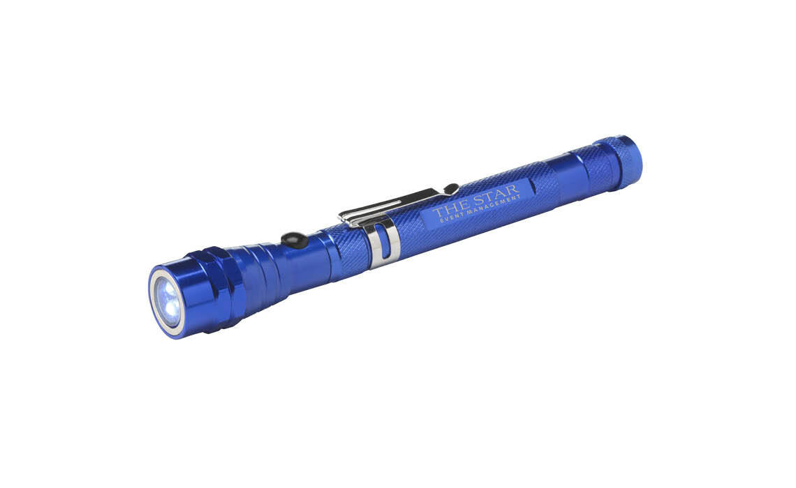 CL-3936.30_ RVS griplight zaklamp blauw