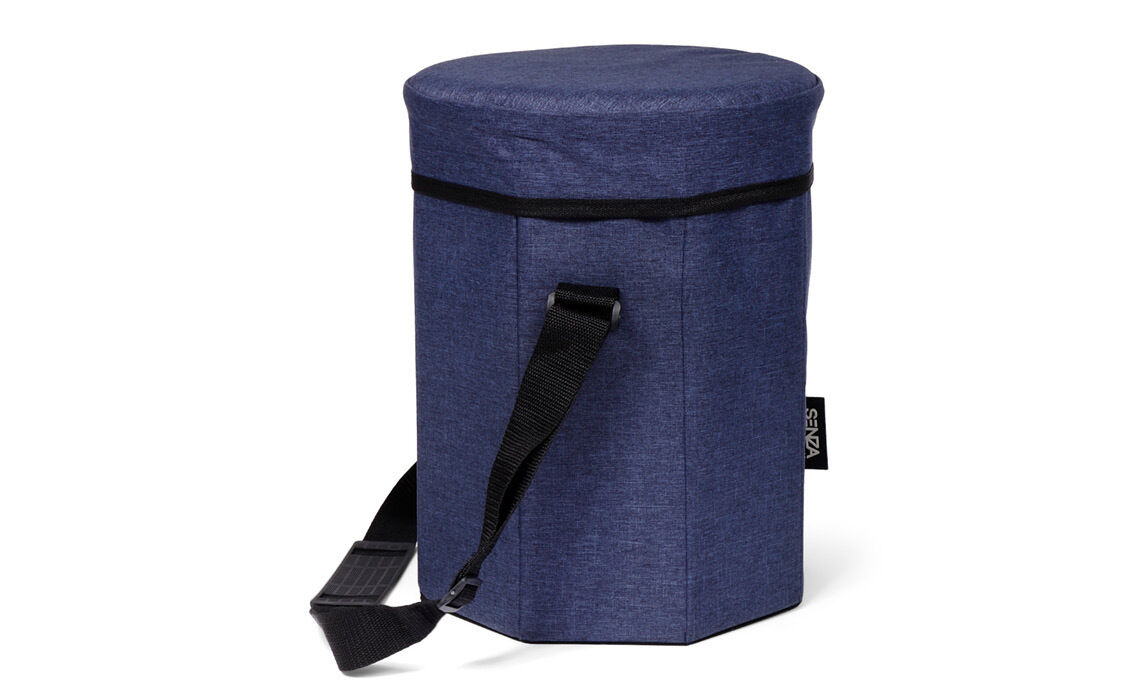 Coolerbag To Sit blauw zijkant