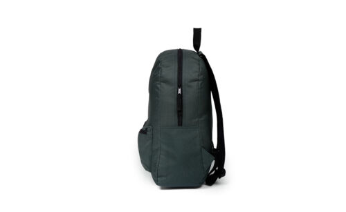 Urban tourist backpack RPET groen zijkant