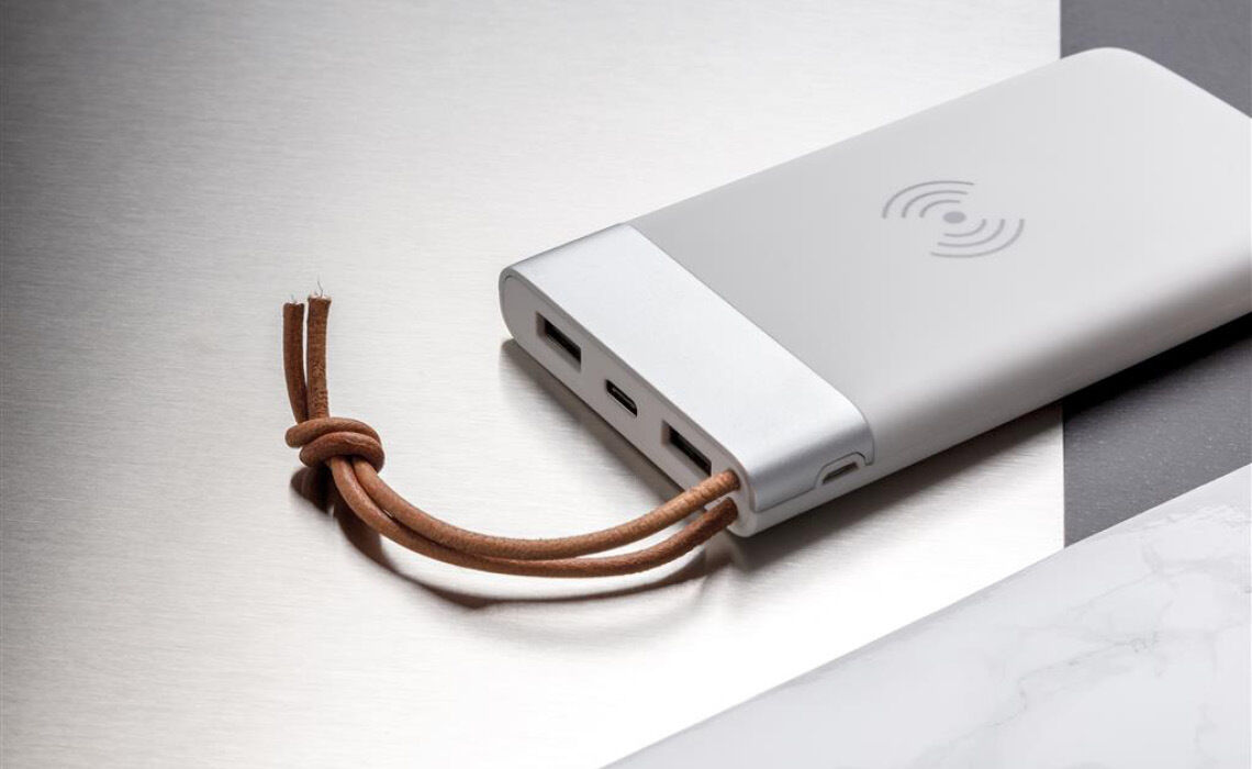 Aria Powerbank, draadloos opladen 3